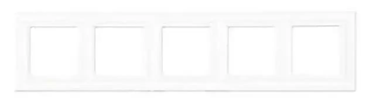 Рамка пятиместная Jung EPS485WW