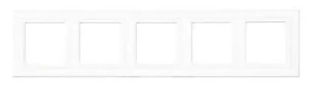 Рамка пятиместная Jung EPS485WWM