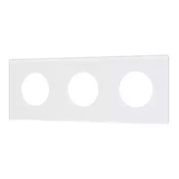 Рамка стеклянная на 3 поста Arlight FRM-GLARE-GC-3-WH 043838