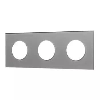 Рамка стеклянная на 3 поста Arlight FRM-GLARE-GC-3-GR 043840