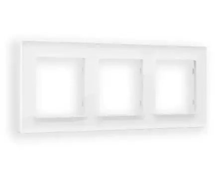 Рамка трехместная Ambrella Volt Platos AF380103