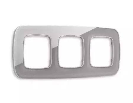 Рамка трехместная Ambrella Volt Radian OF320503