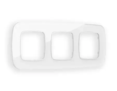 Рамка трехместная Ambrella Volt Radian OF350103