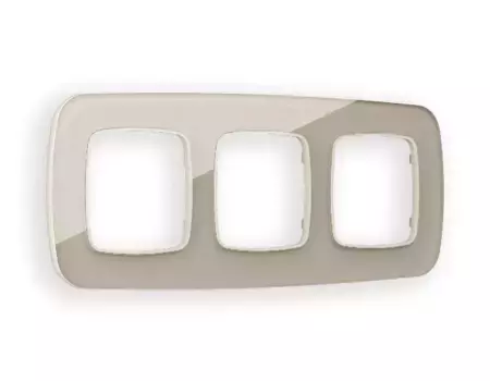 Рамка трехместная Ambrella Volt Radian OF350603