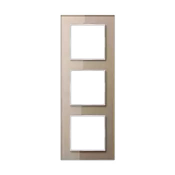 Рамка трехместная Jung AC583GLCH
