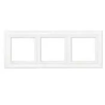 Рамка трехместная Jung EPD483WWM