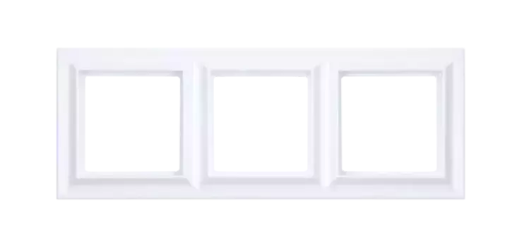 Рамка трехместная Jung EPS483WWM