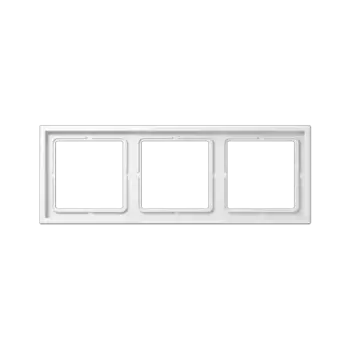 Рамка трехместная Jung LSZ983BFWW