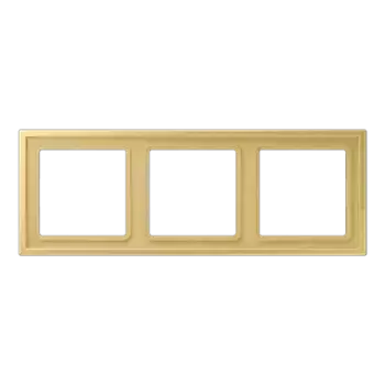 Рамка трехместная Jung LSZME983BFC