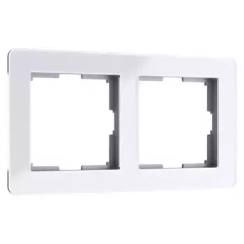 Рамка Werkel Acrylic на 2 поста белый W0022701 4690389184840
