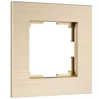 Рамка Werkel AluMax на 1 пост шампань W0013511 4690389204029