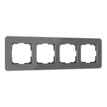 Рамка Werkel Elite на 4 поста графит W0042440 4690389180804