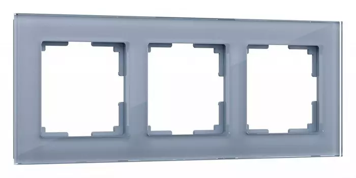 Рамка Werkel Favorit на 3 поста серый W0031115 4690389159824
