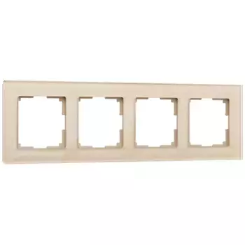 Рамка Werkel Favorit на 4 поста шампань W0041111 4690389159978