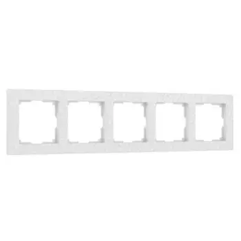 Рамка Werkel Hammer на 5 постов белый W0052401 4690389163531