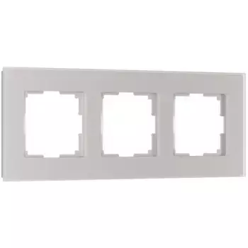 Рамка Werkel Senso на 3 поста дымчатый W0033117 4690389206450