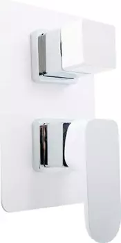 Смеситель для ванны с душем Rav Slezak Yukon белый