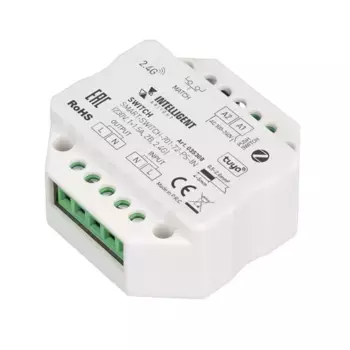 Релейный модуль Arlight SMART-SWITCH-701-72-PS-IN (230V, 1x1.5A, ZB, 2.4G) 035308