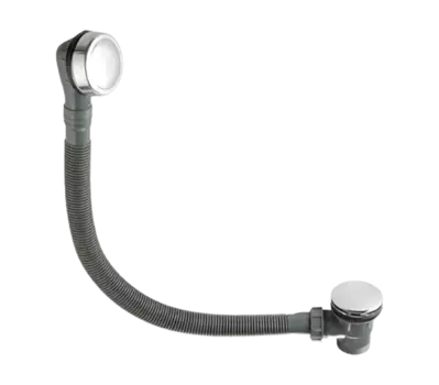 Remer Cлив-перелив для ванны пластик click-clack