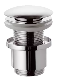 Remer Донный клапан click-clack короткий без перелива 1 1/4"