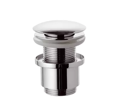 Remer Донный клапан click-clack короткий без перелива 1 1/4"