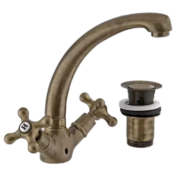 Remer Liberty Смеситель для раковины с донным клапаном