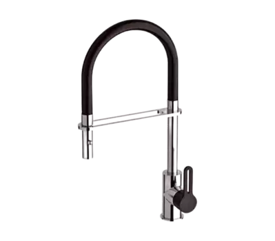 Remer Смеситель для кухни высокий с гибким изливом