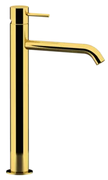 Смеситель для раковины Remer X Style X11LXLDO золото глянцевое