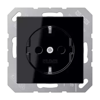 Розетка 2K+З Jung A1520BFSW