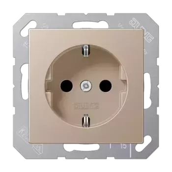 Розетка 2K+З Jung A1520CH