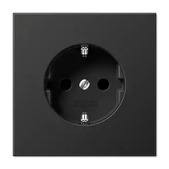 Розетка 2K+З со шторками Jung AL1520KIAN