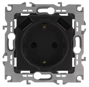 Розетка 2P+E со шторками и 2xUSB Эра 14-4109-05 Б0047871