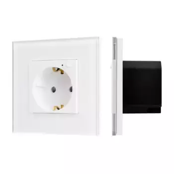 Розетка электрическая с Zigbee управлением Arlight SCT-OMALI-EUZB1-PL-WH (240V, 16A, Zigbee) 050215