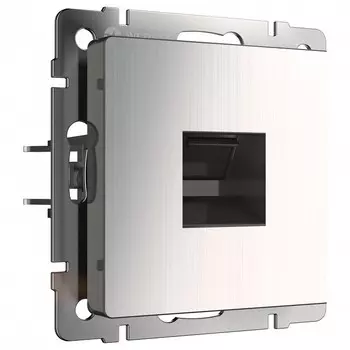 Розетка Ethernet RJ-45 Werkel глянцевый никель W1181002 4690389158247