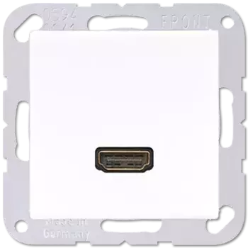 Розетка HDMI Jung MAA1112WW