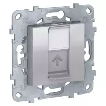 Розетка компьютерная RJ45 Schneider Electric Unica New Cat. 6 UTP NU541530