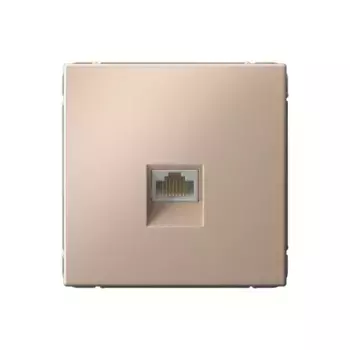 Розетка компьютерная RJ45 Systeme Electric ArtGallery Песочный кат. 5е GAL001283