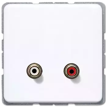 Розетка мультимедиа Jung MACD1021WW