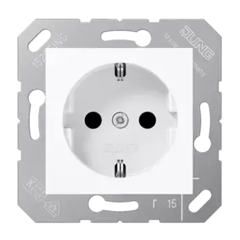 Розетка Schuko Jung CD5120BFWW