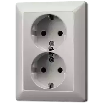 Розетка штепсельная Schuko Jung ES5020KI-L