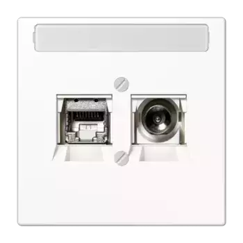 Розетка Smart TV Jung MMDLS4521WW