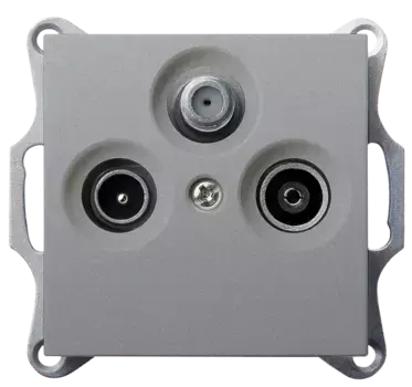 Розетка TV-FM-SAT Jasmart распределительная S коннектор G6207S