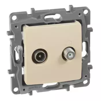 Розетка TV-SAT Legrand Etika слоновая кость 672357