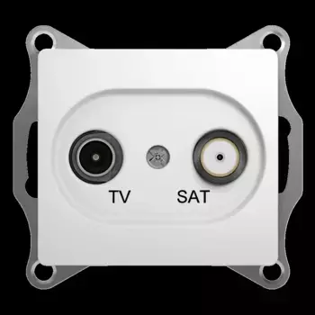 Розетка TV-SAT оконечная 1DB Systeme Electric Glossa GSL000197