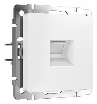 Розетка Werkel Ethernet RJ-45 (белый матовый) W1181061 4690389192197