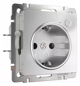 Розетка Wi-Fi Werkel серебряный W1171606 4690389176074
