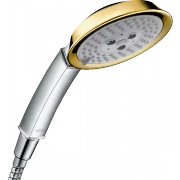 Ручной душ Hansgrohe Raindance Classic 100 3jet, хром/под золото 28548090