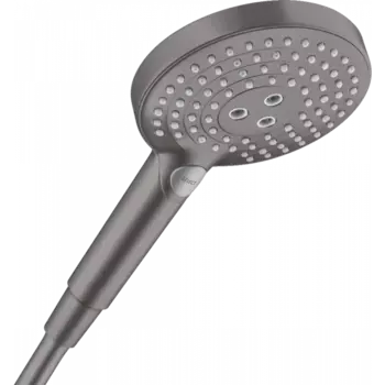 Ручной душ Hansgrohe Raindance Select S 120 3jet, шлифованный черный хром 26530340