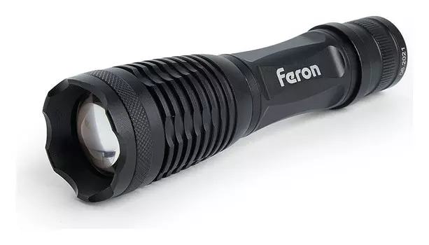 Ручной светодиодный фонарь Feron TH2401 аккумуляторный 145х40 250 лм 41683
