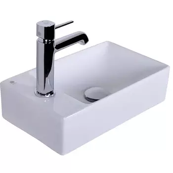 Рукомойник Orange 37.5 правый белый глянцевый